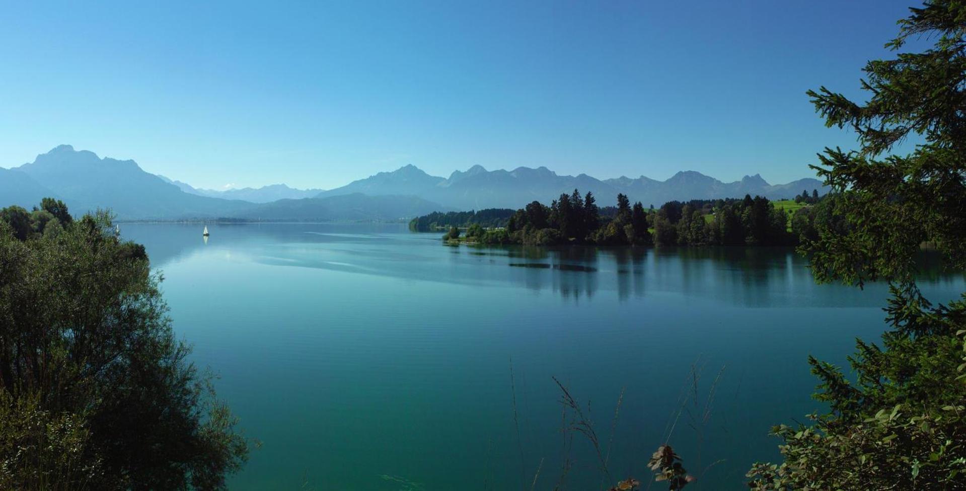 Ferienwohnung Landhaus Helga Unterm Schloss Schwangau Esterno foto