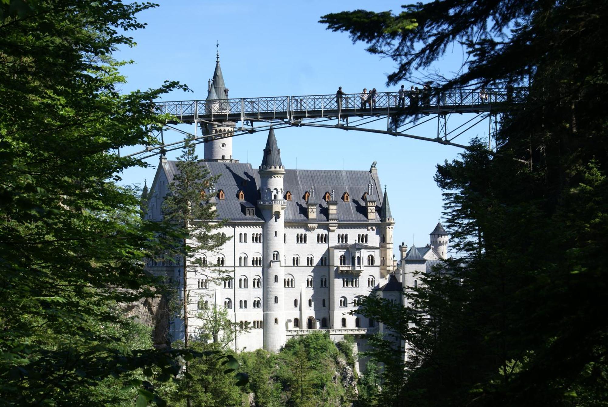 Ferienwohnung Landhaus Helga Unterm Schloss Schwangau Esterno foto