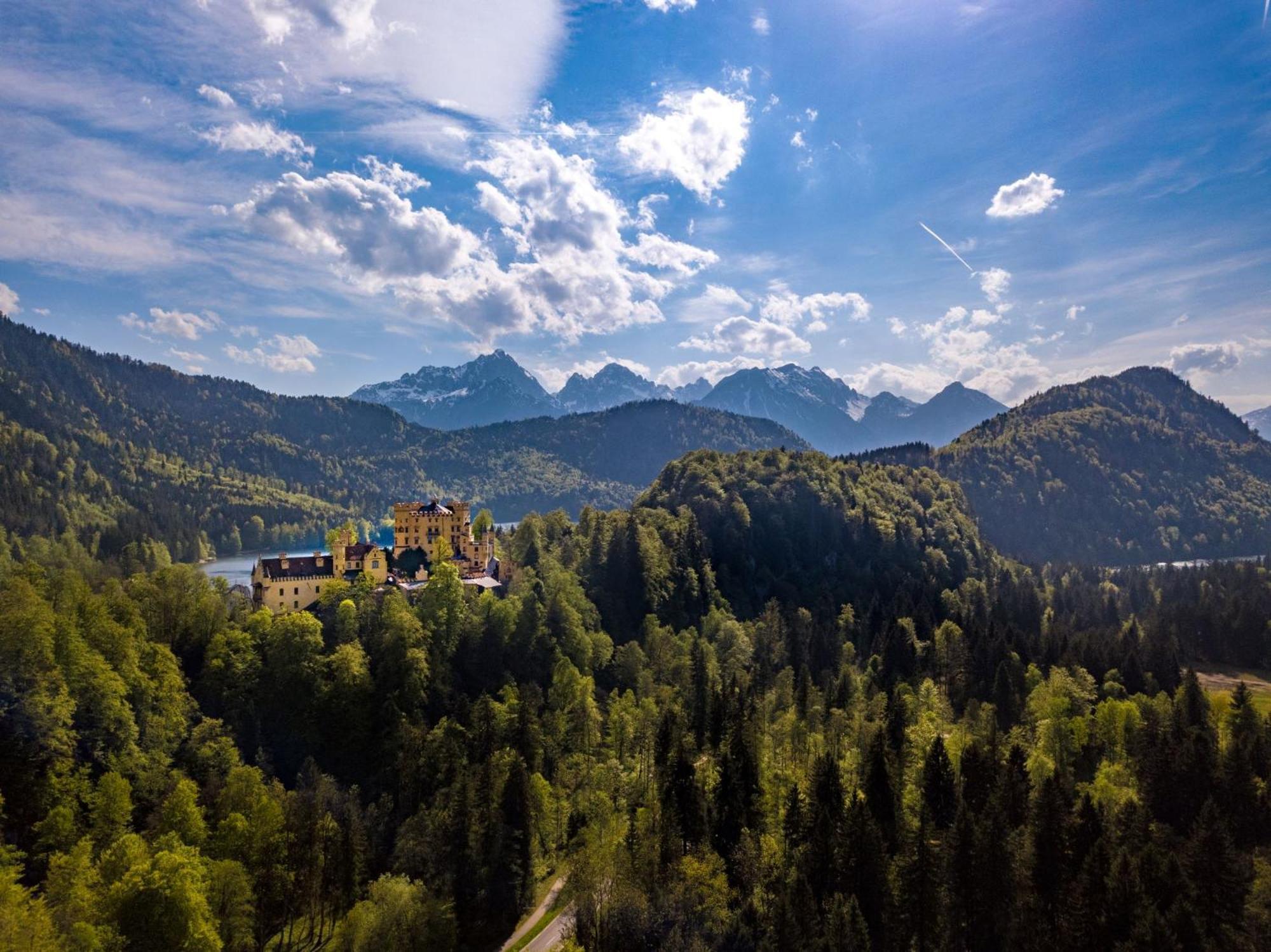 Ferienwohnung Landhaus Helga Unterm Schloss Schwangau Esterno foto